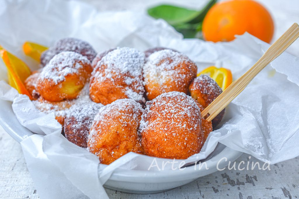 Beignets ricotta et orange doux et ultra rapides
