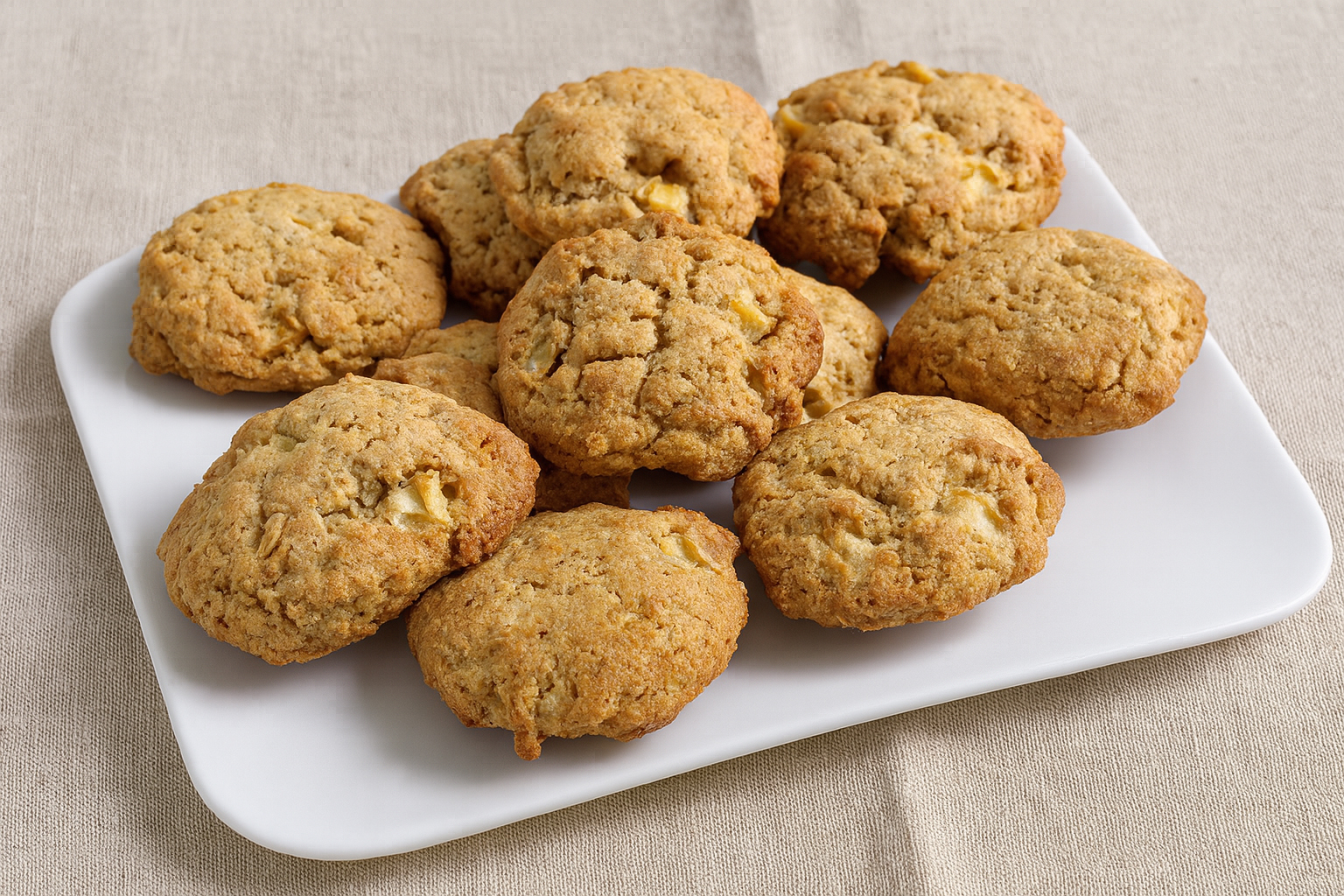 Biscuits aux pommes à la friteuse à air