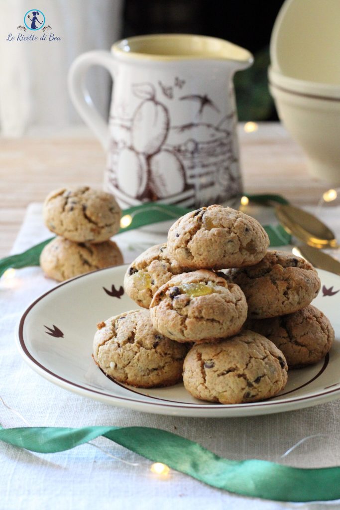 biscuit à la farine d'avoine, gingembre et pépites de chocolat