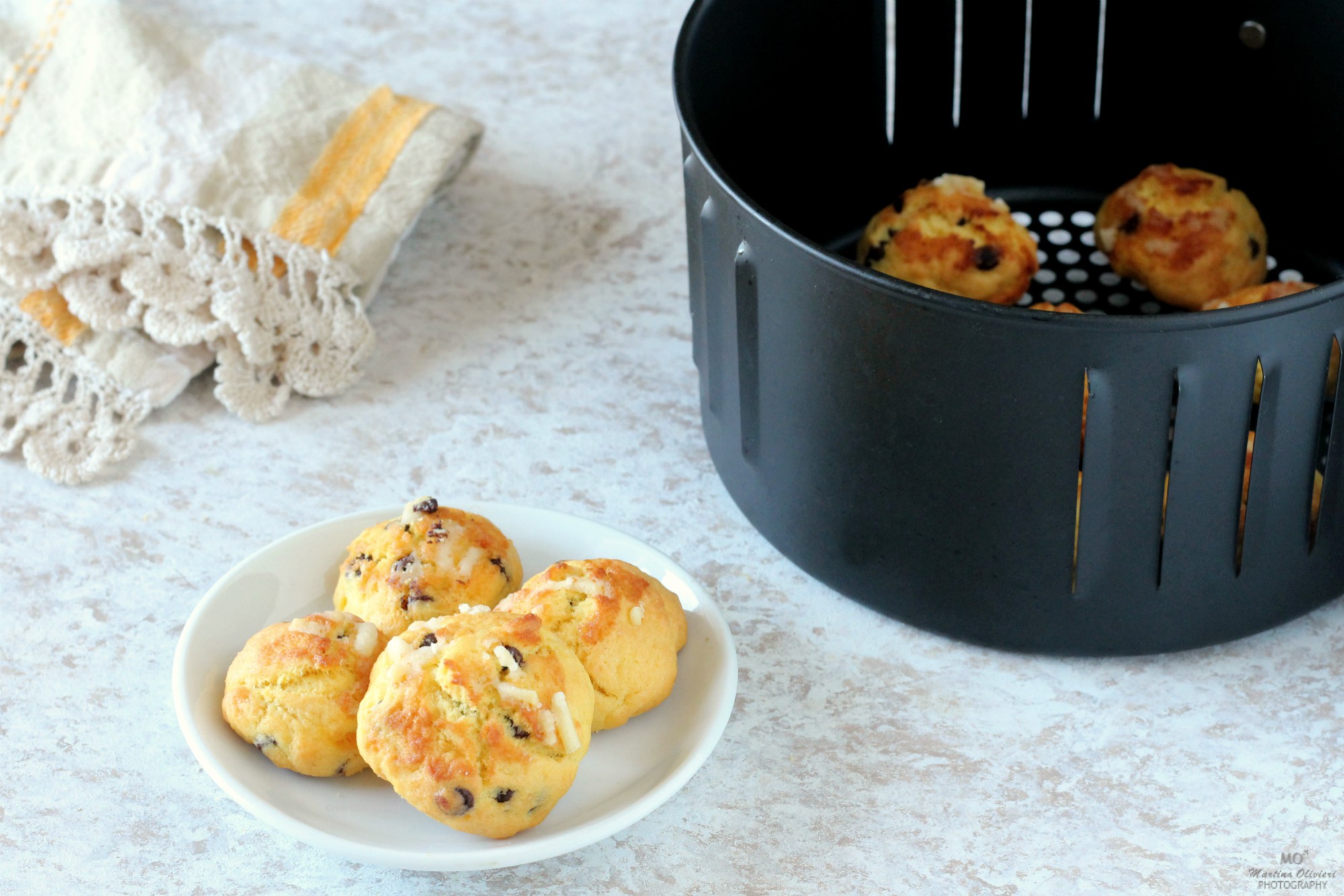 Biscuits avec la friteuse à air chaud