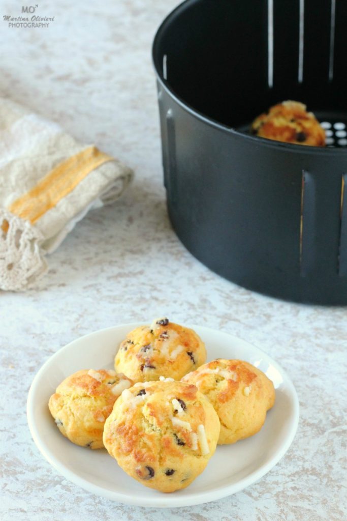 Biscuits avec la friteuse à air chaud