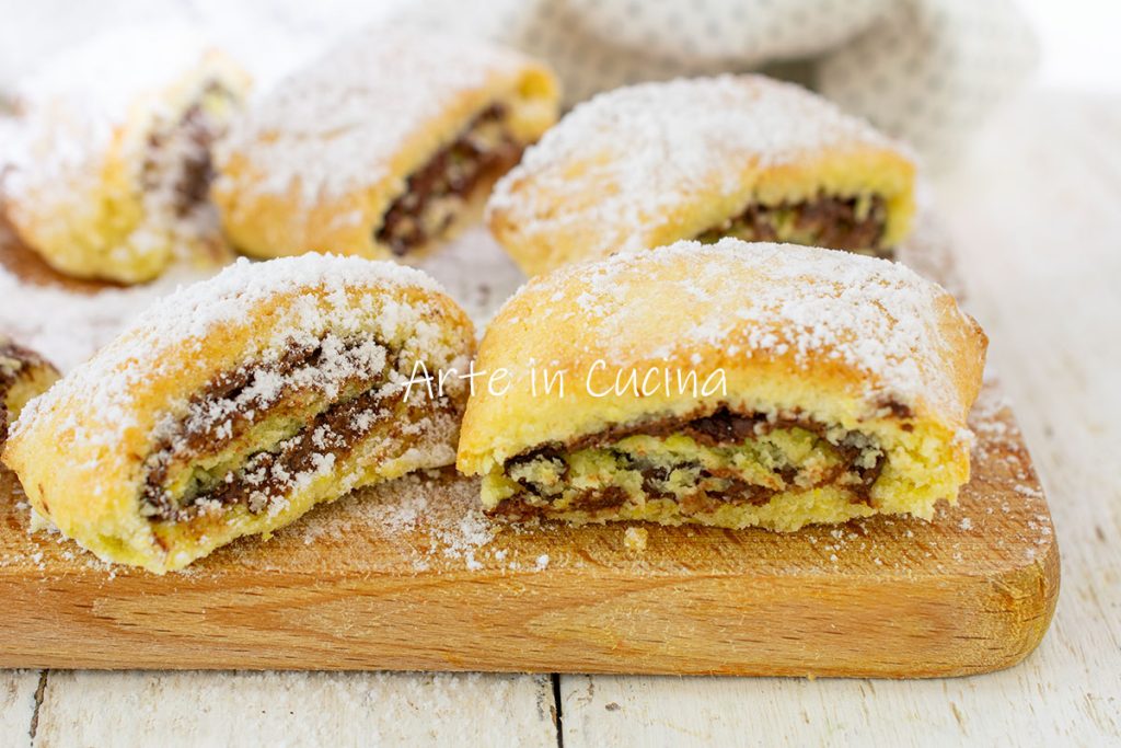 Biscuits roulés à la Nutella