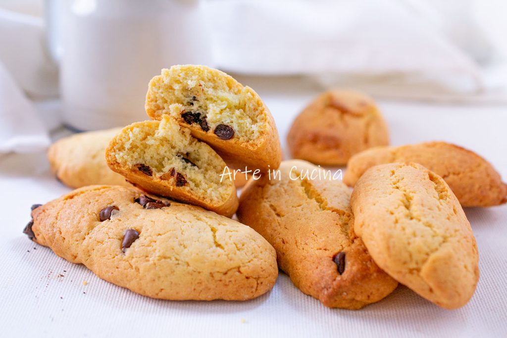 Biscuits avec pépites de chocolat