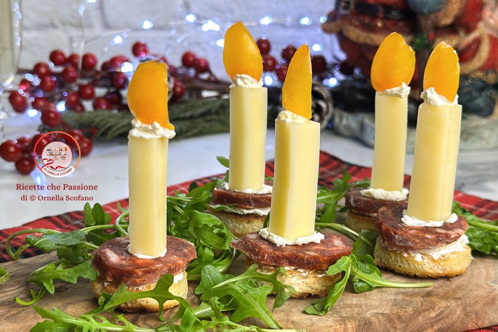 recette bougies de Noël