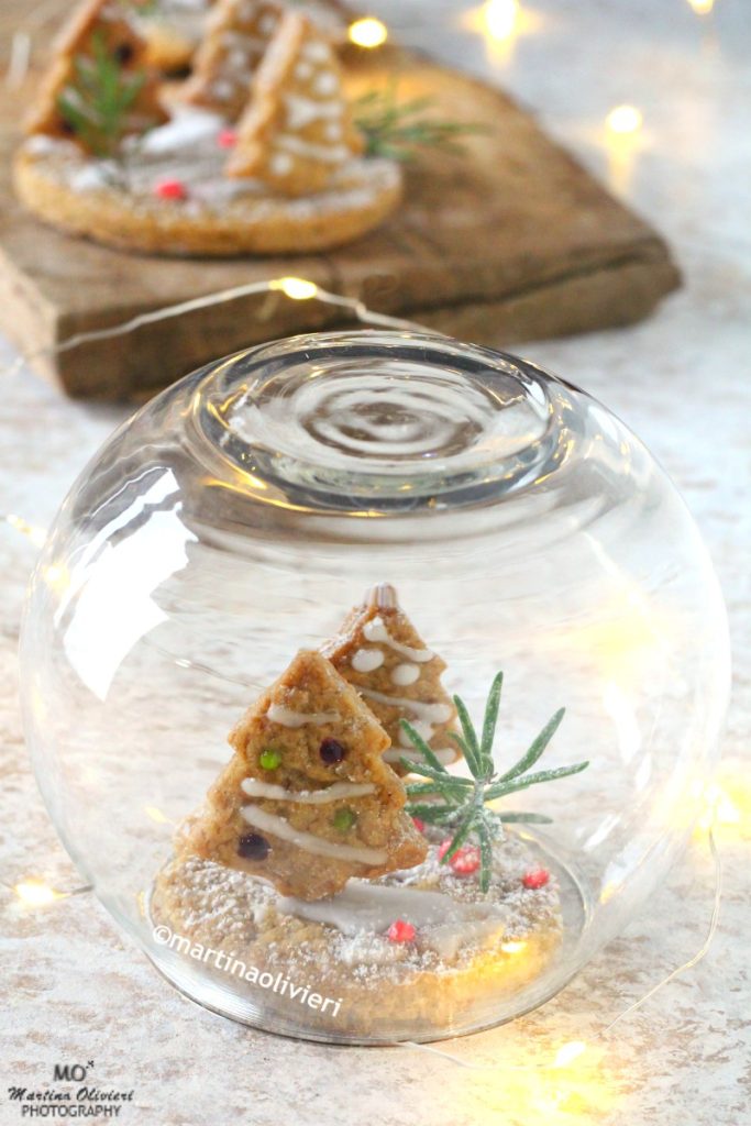 Boule de neige avec pain d'épices