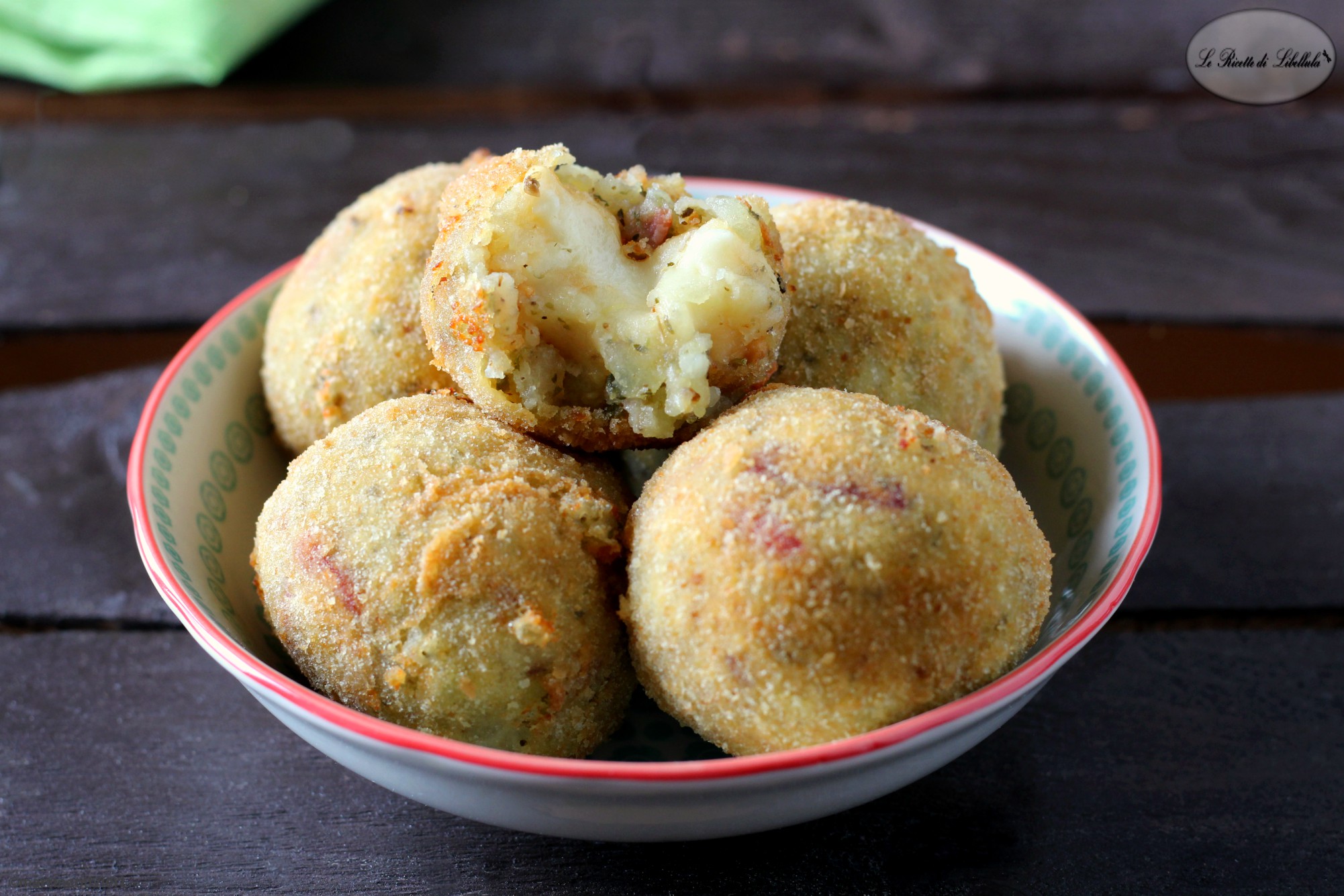 Boulettes de pommes de terre au cœur de scamorza