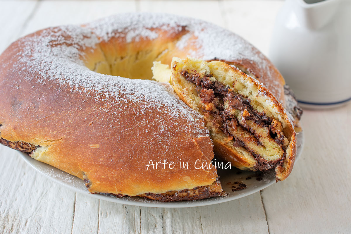 BRIOCHE COURONNE NUAGE très moelleuse