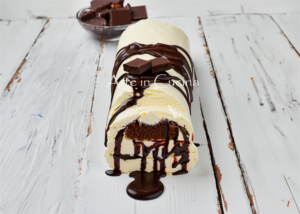 Bûche Semi-freddo au Chocolat