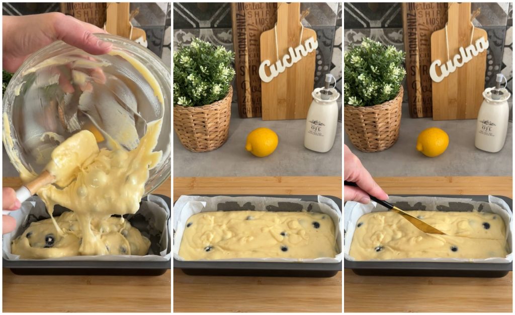 cake sans beurre aux myrtilles et yaourt