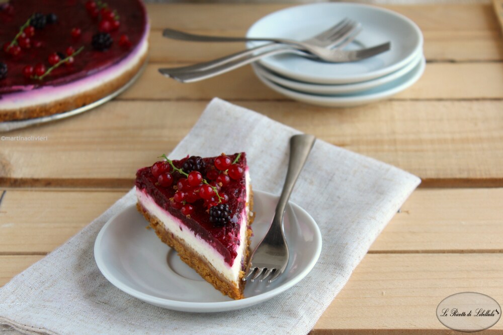 Cheesecake aux fruits rouges