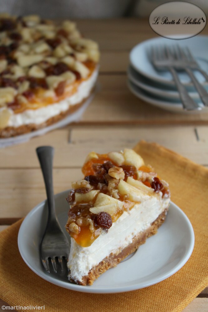 Cheesecake au strudel