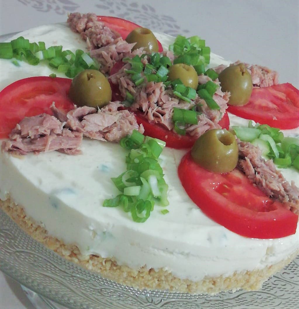 CHEESECAKE SALÉE sans cuisson