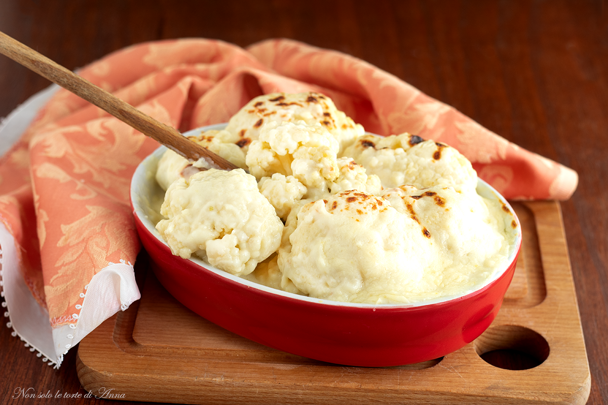 Chou-fleur avec sauce Mornay