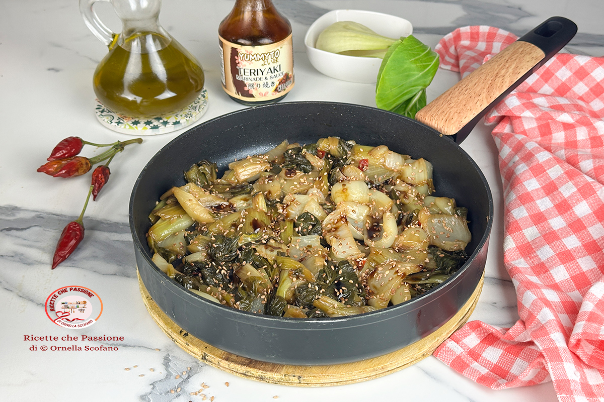 Chou Pak Choi à la poêle à l’orientale