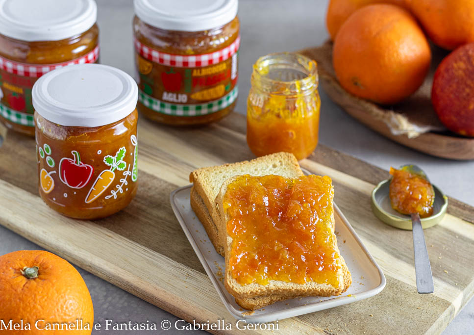 Confiture d&rsquo;oranges de Sicile faite maison