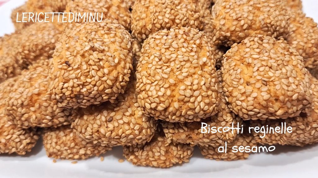 Biscuits reginelle au sésame sans œufs