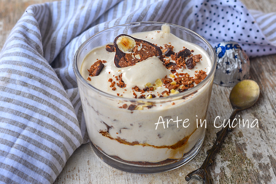 Coupe tiramisu et pan di stelle au bacio