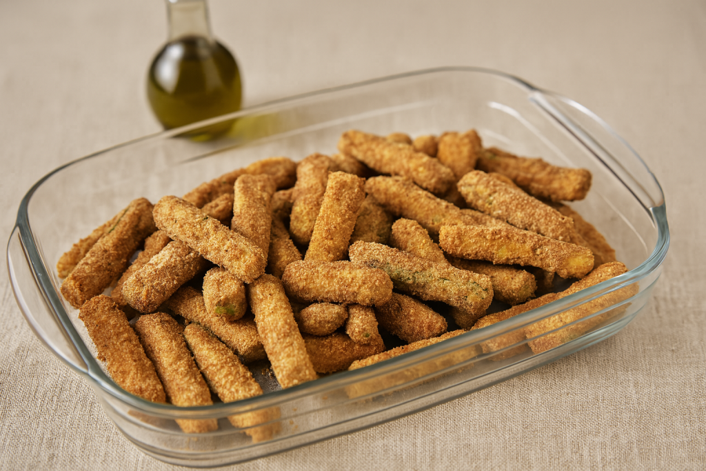 courgettes croquantes au four