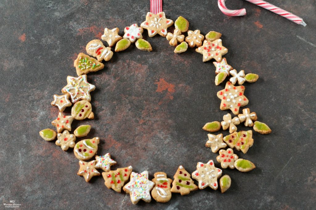 Couronne de biscuits épicés