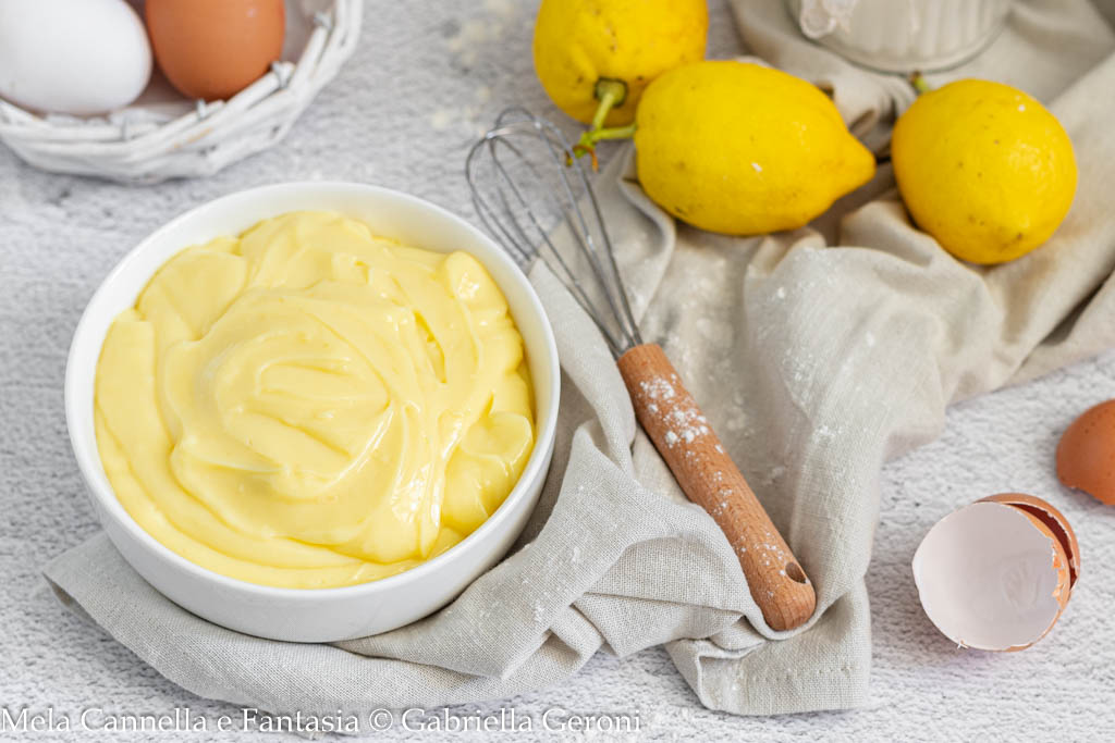 Crème pâtissière au citron avec photos étape par étape