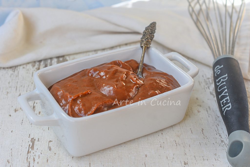 Crème pâtissière nutella et chocolat