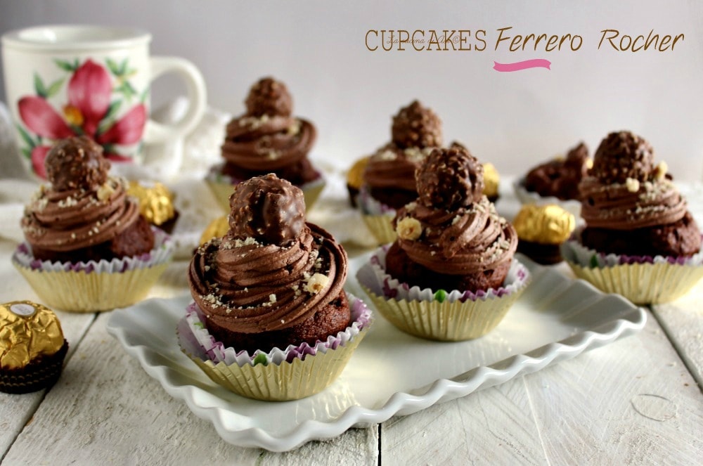 cupcakes ferrero rocher