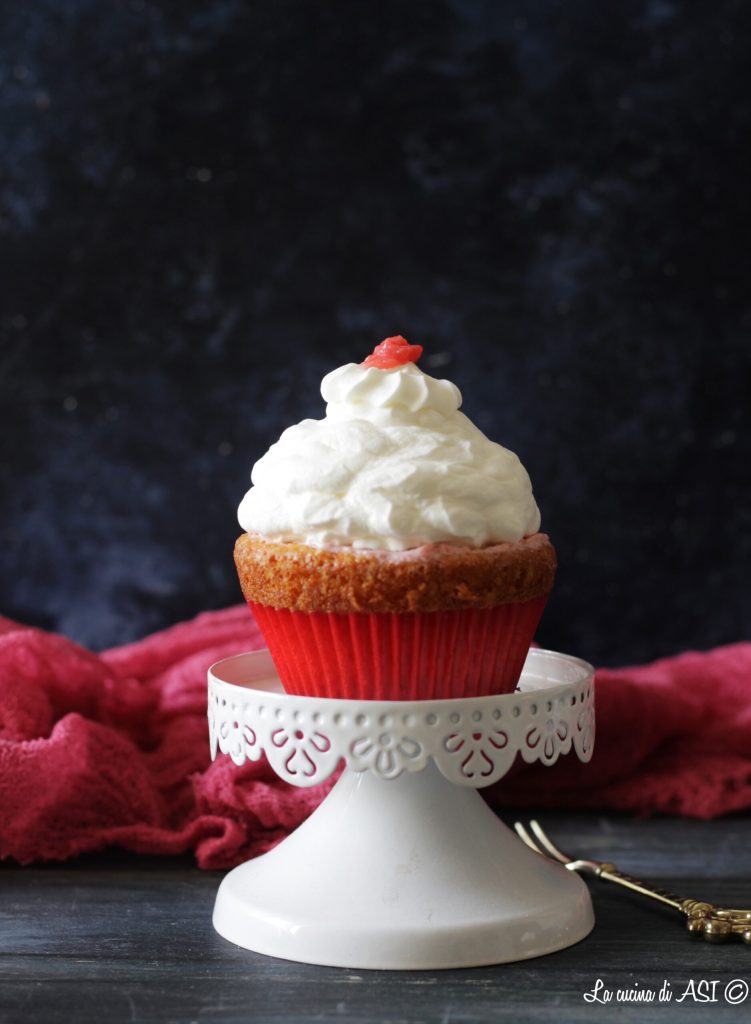 cupcakes aux fraises avec biscuits