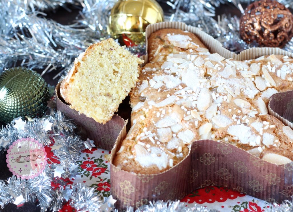 étoile de noël aux amandes