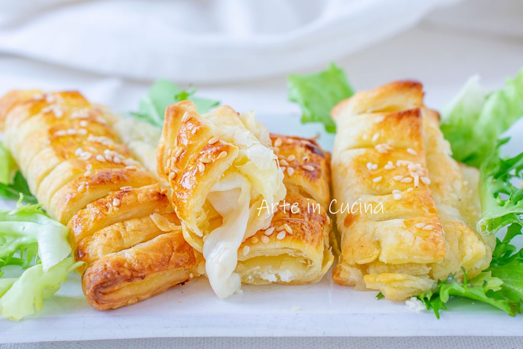 Feuilletés salés avec provola 3 ingrédients