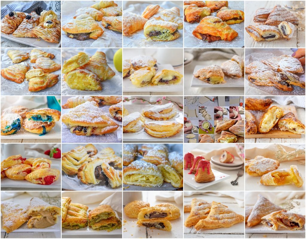 Feuilletés sucrés nombreuses idées rapides