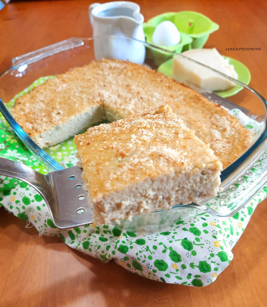 Flan de chou-fleur et béchamel