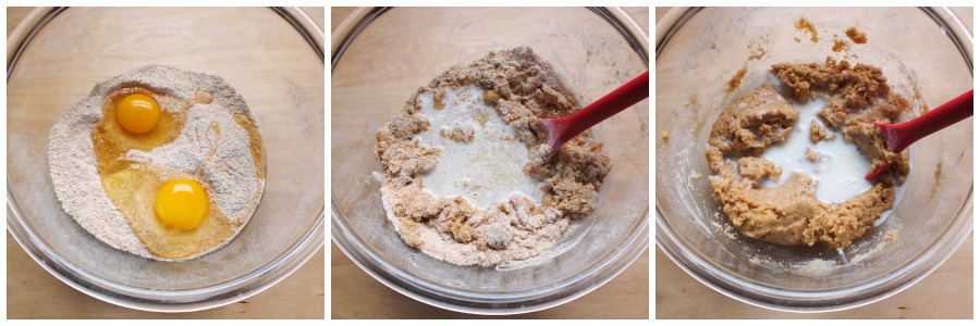 gâteau au chocolat et amaretti - procédure 2