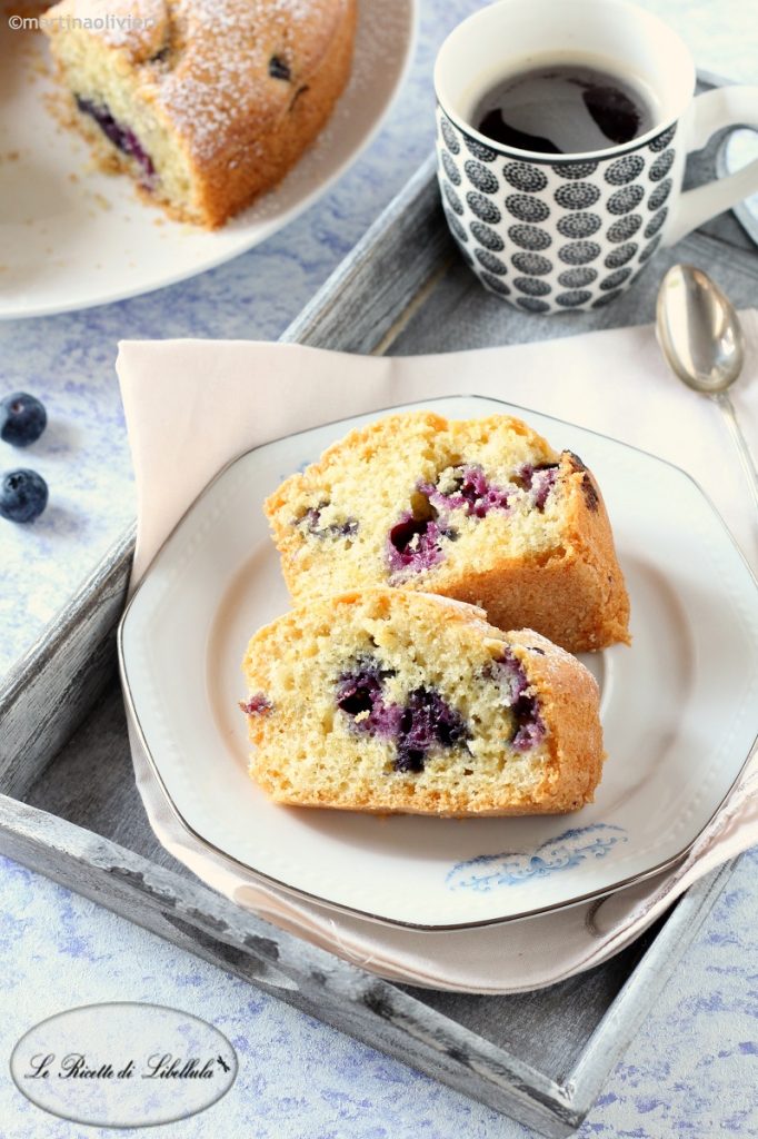 Gâteau aux myrtilles