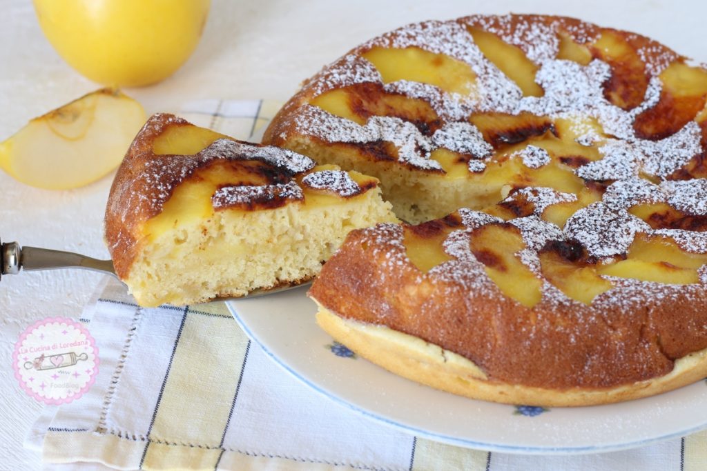 gâteau aux pommes à la poêle