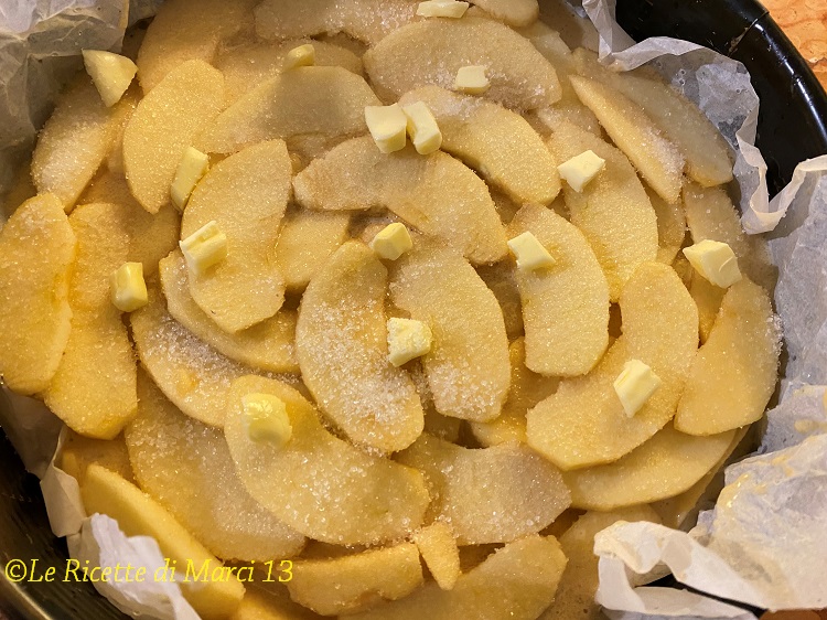 Gâteau aux pommes léger