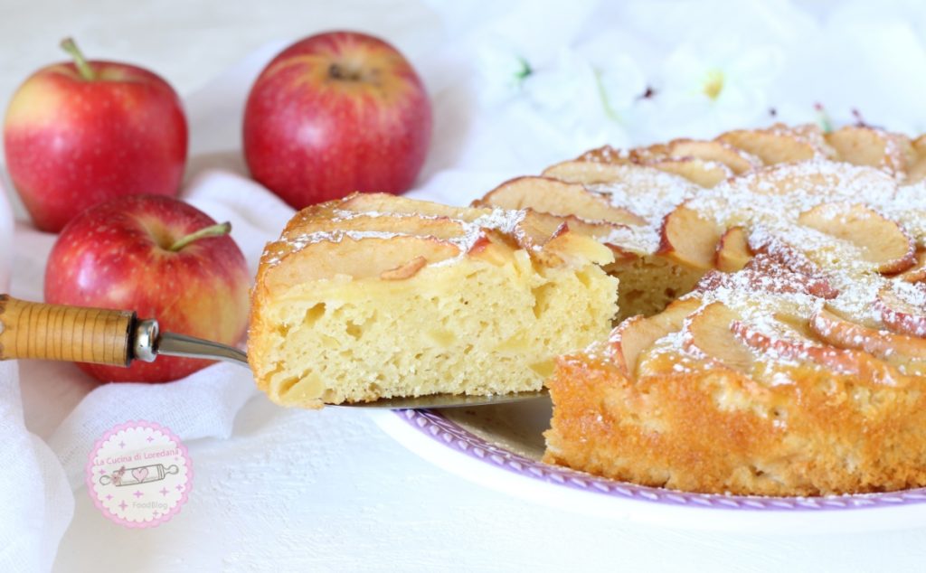 gâteau moelleux aux pommes