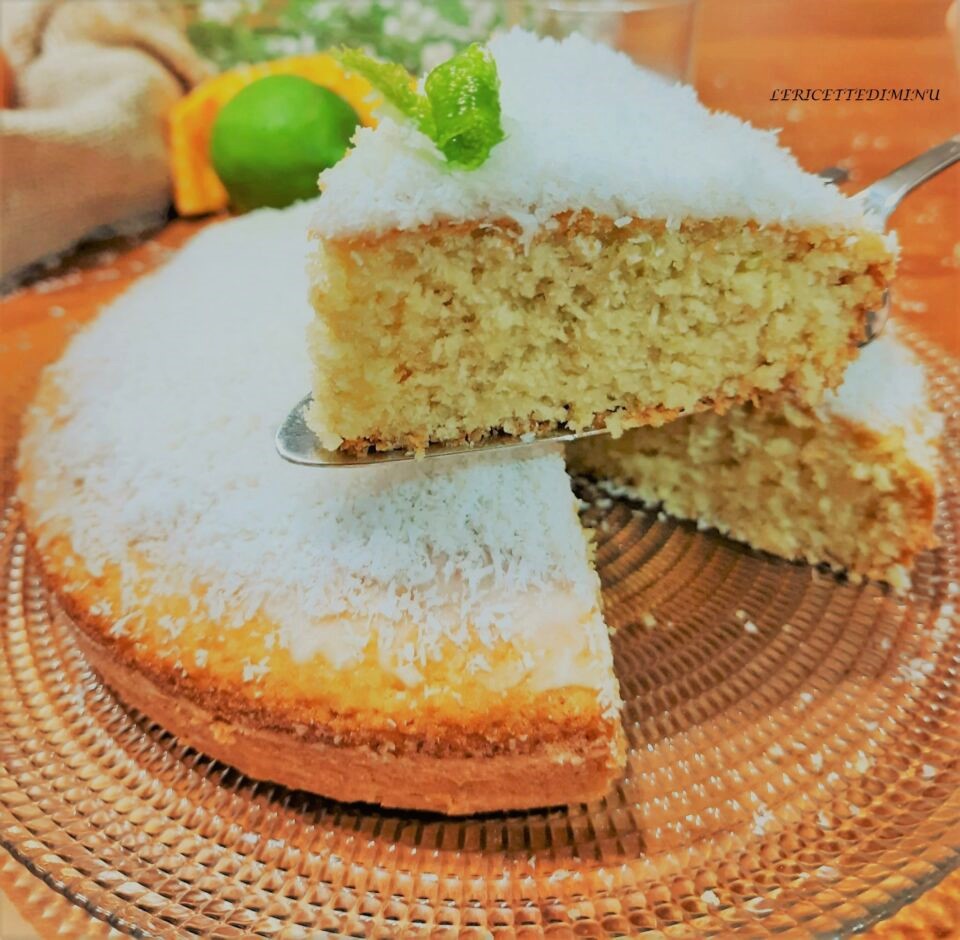 Gâteau noix de coco et citron