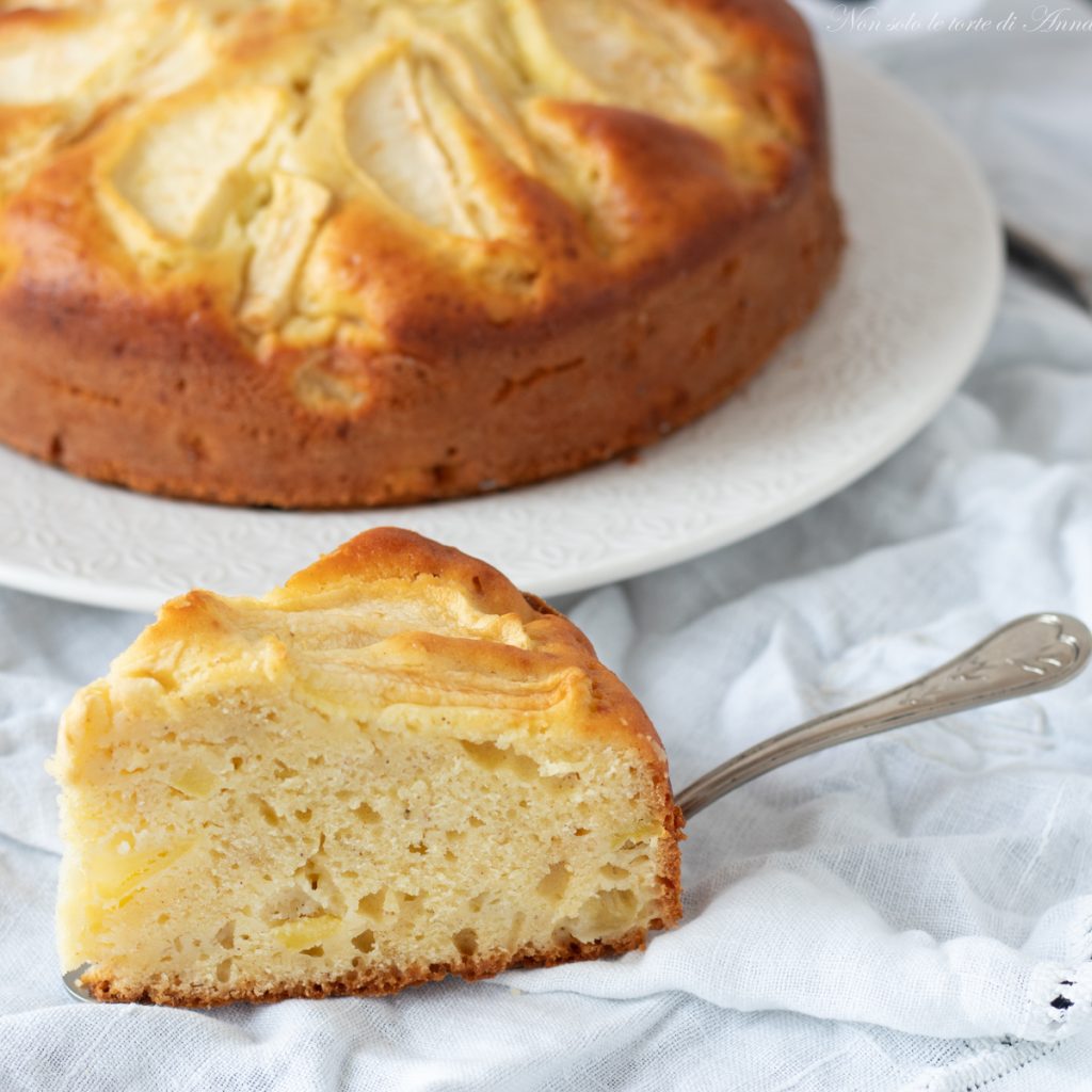 gâteau aux pommes et mascarpone