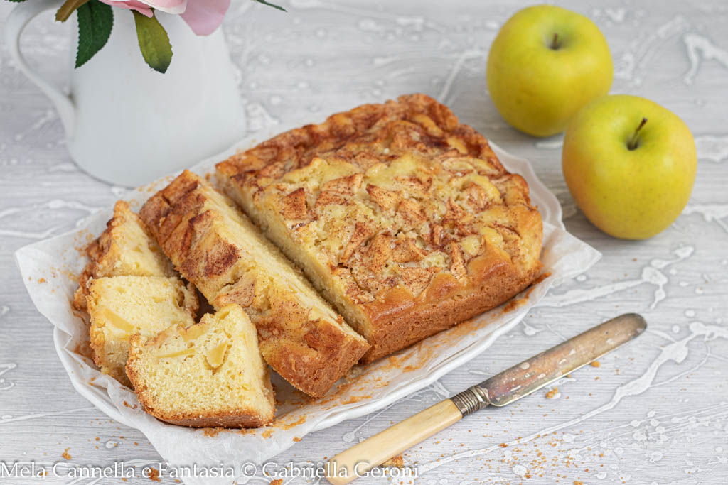 Gâteau aux pommes sans beurre et sans lait