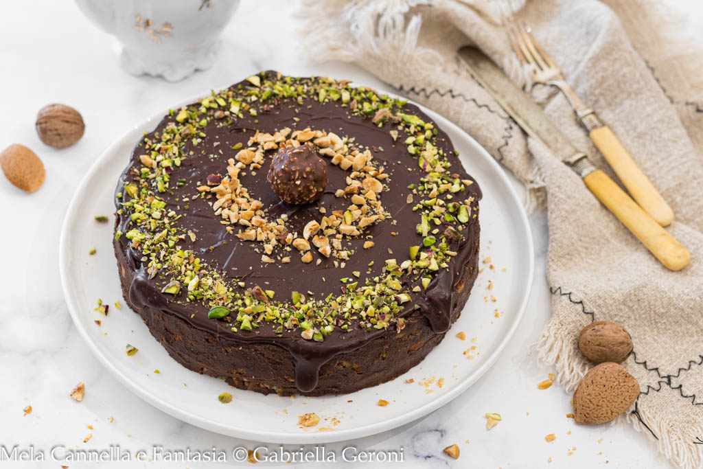 Gâteau salami de chocolat doux sans cuisson