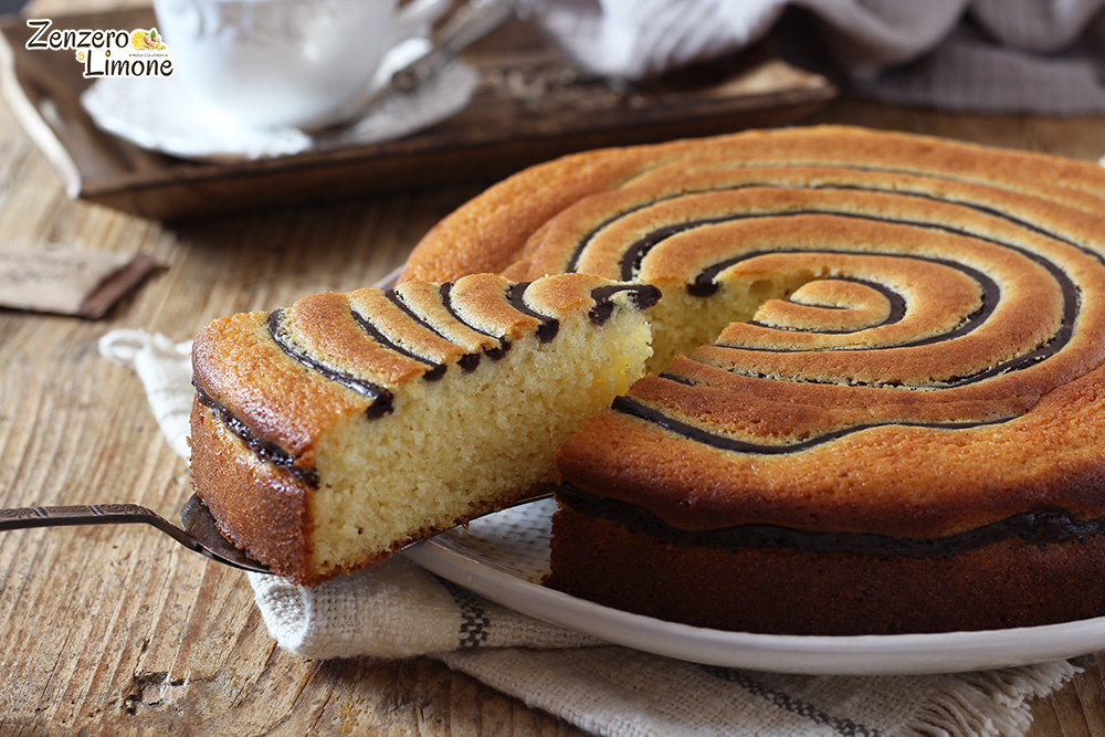 gâteau tourbillon - part