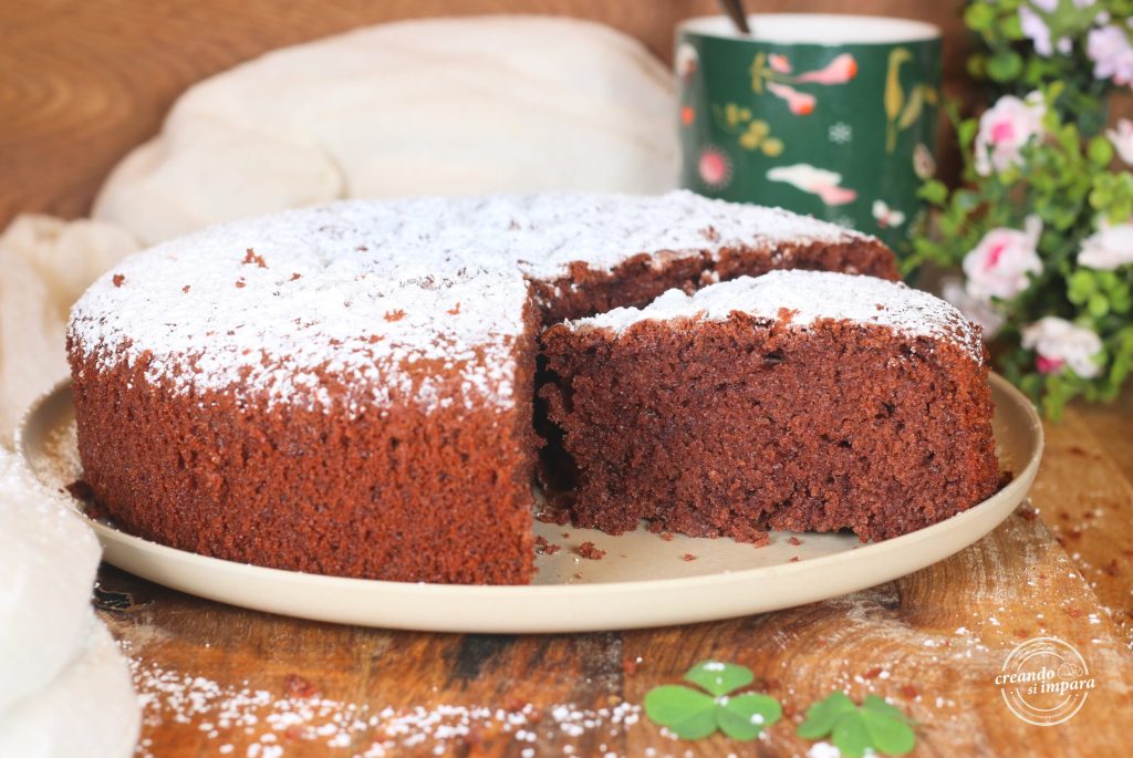 gâteau yaourt et cacao