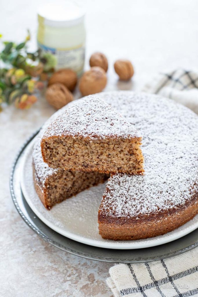gâteau yaourt et noix