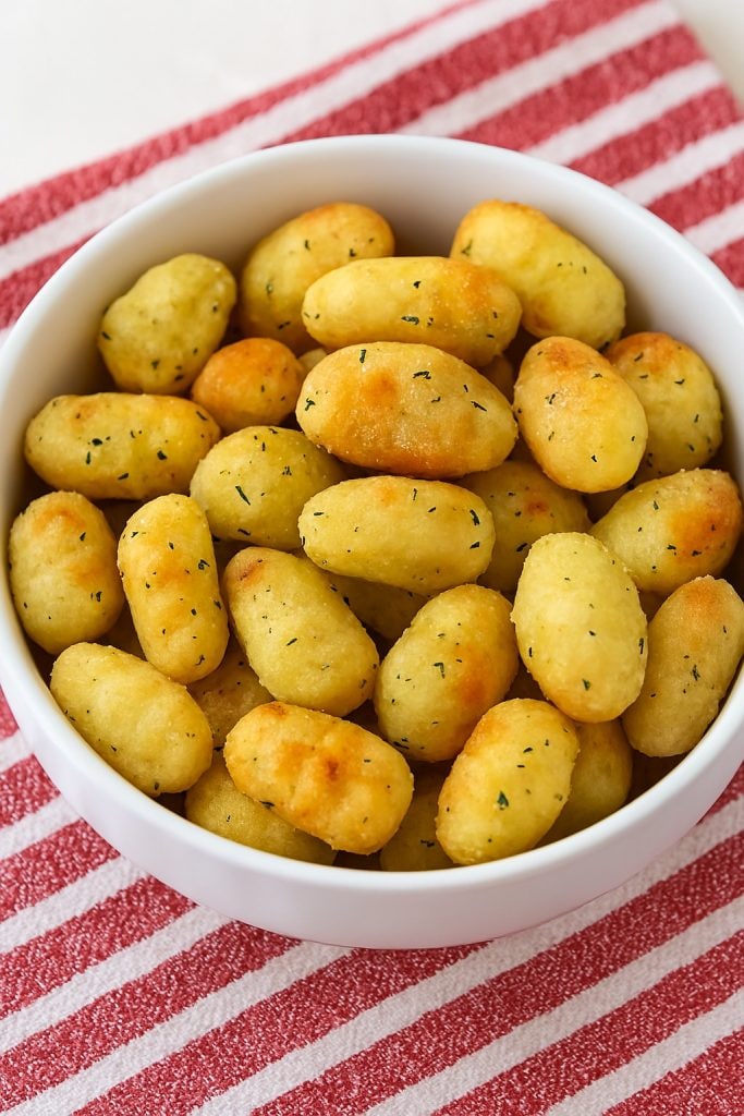 gnocchi de pommes de terre croustillants à la friteuse à air