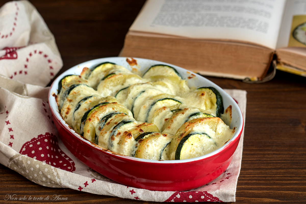Gratin de courgettes et pommes de terre