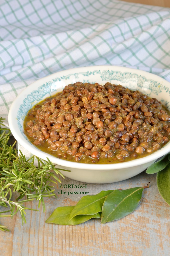 lentilles à la poêle rapides et sans tomate