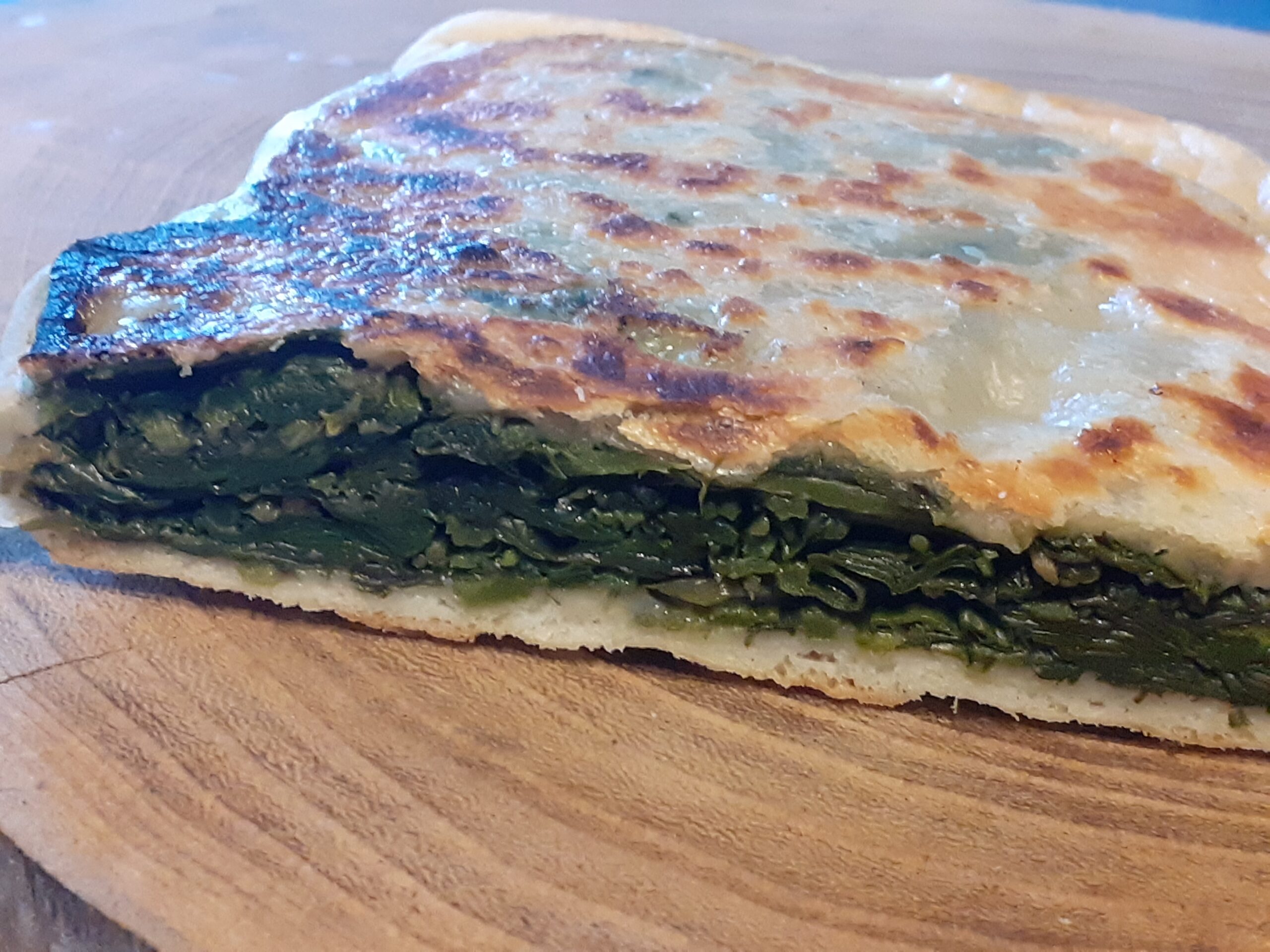 Erbazzone aux herbes sauvages