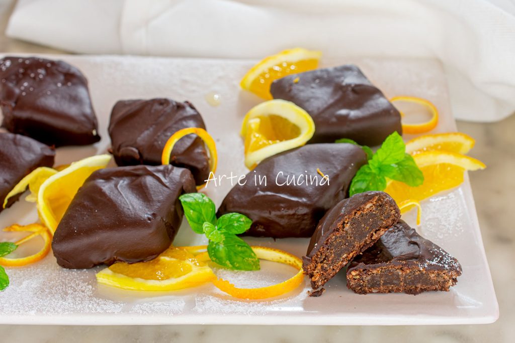 Mostaccioli moelleux au chocolat