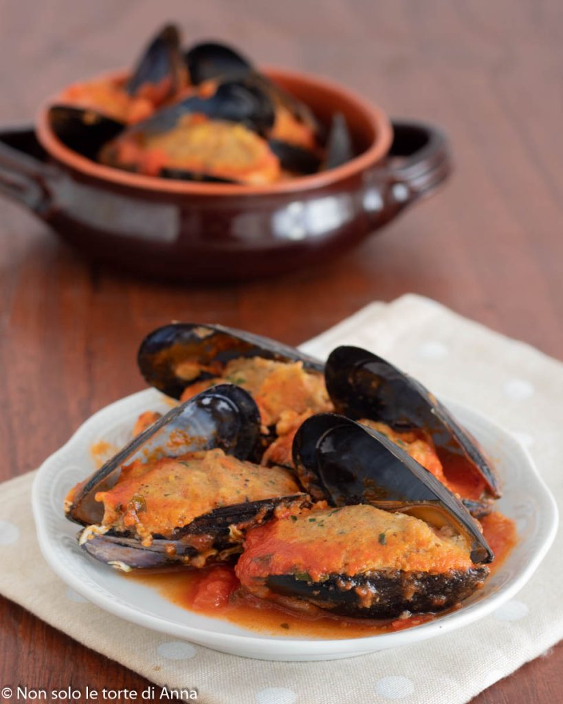 moules ou muscoli farcis à la spezzina