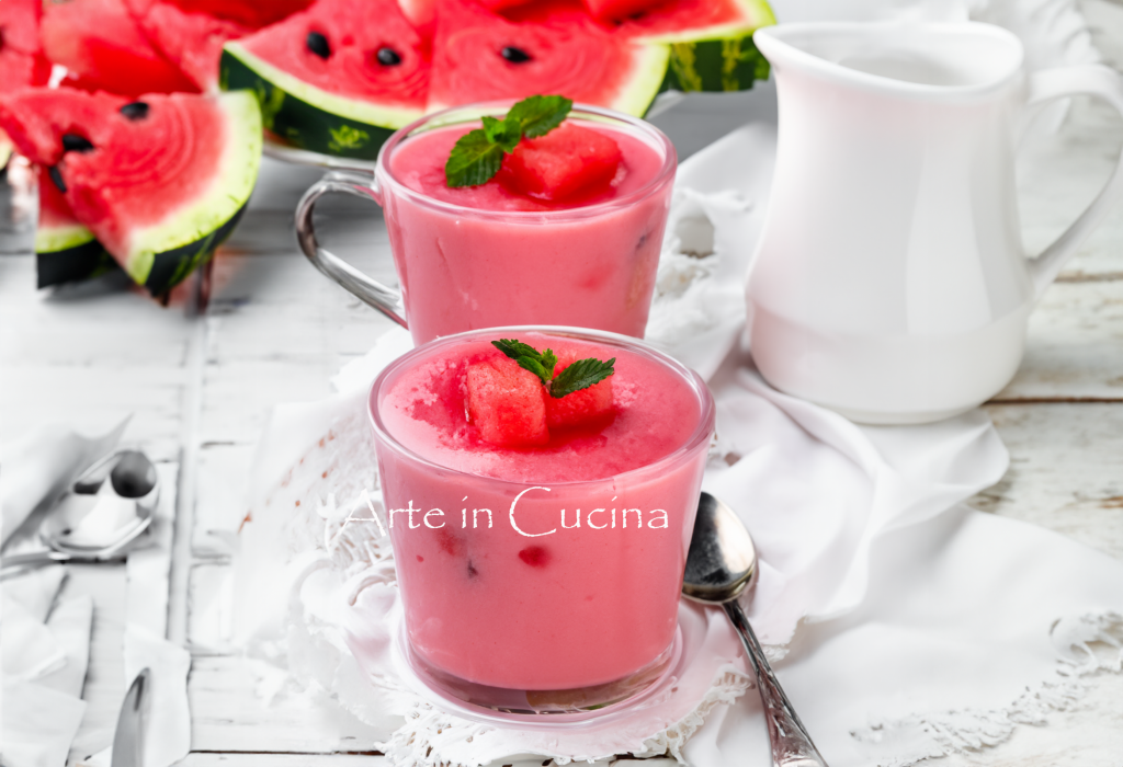Mousse de pastèque au yaourt